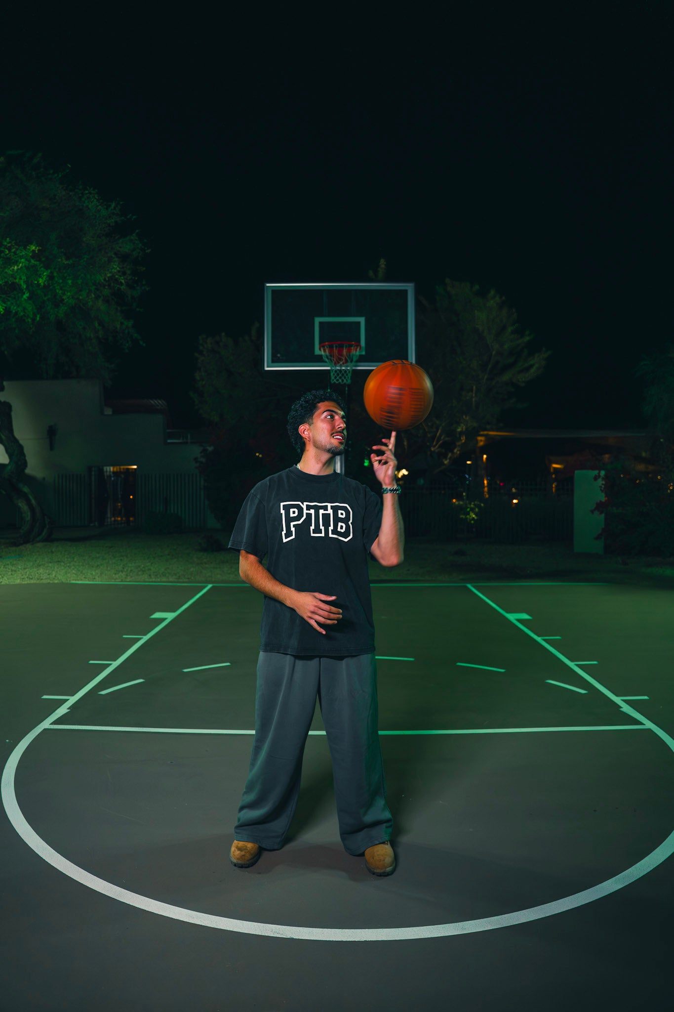 PTB Short Sleeve Tee "Black & White"