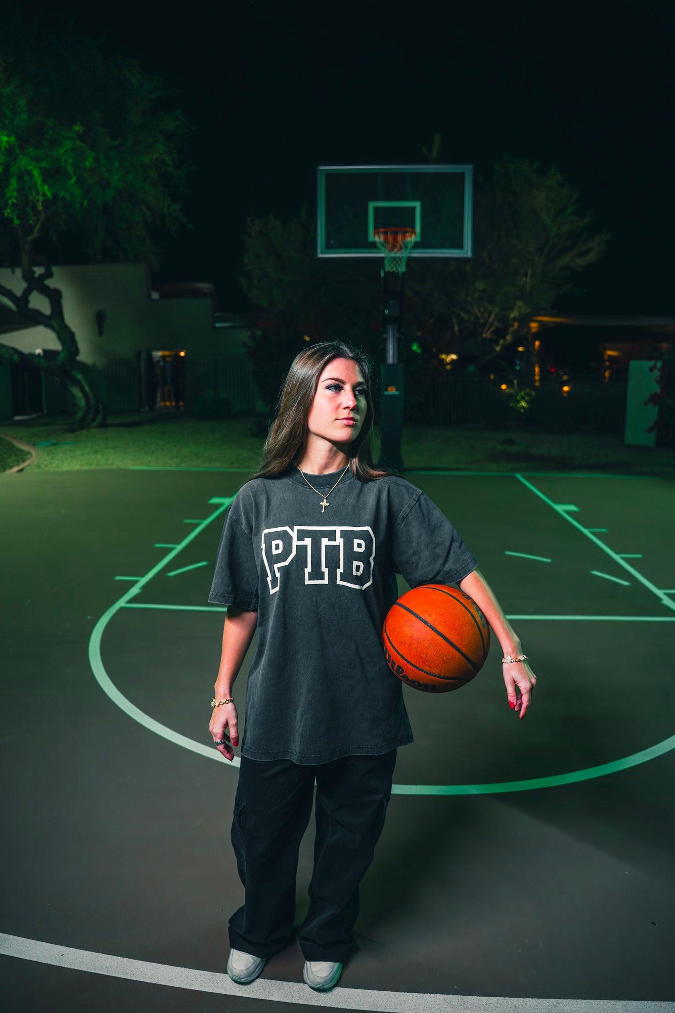 PTB Short Sleeve Tee "Black & White"