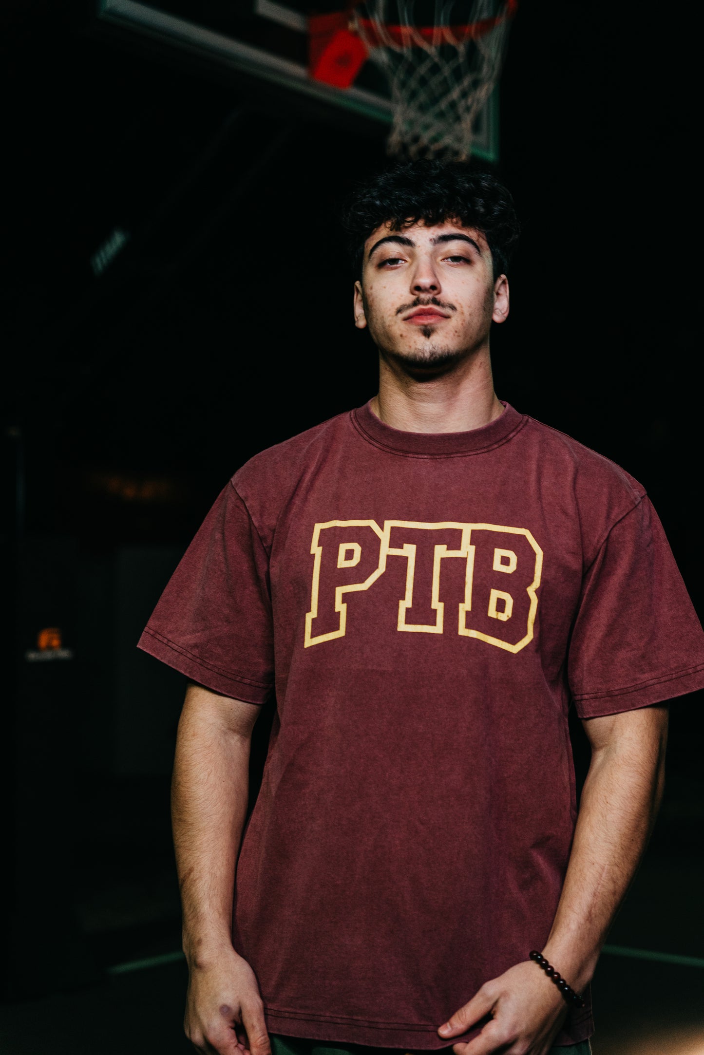 PTB Short Sleeve Tee "Maroon & Gold"